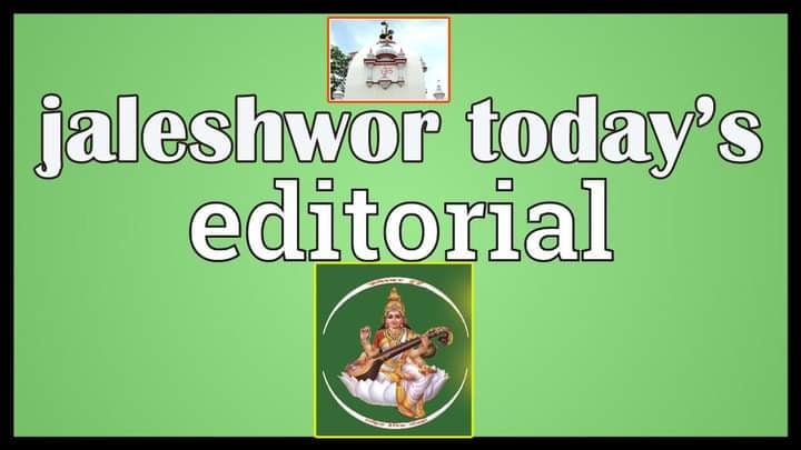 Jaleshwor Today Editorial